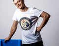 GUIDED BY THE WOLF WAY | Wild Animal Spirit T-Shirt - accurate print preview