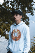 COASTER FANATIC THROUGH AND THROUGH | Cozy Hoodie for Theme Park Lovers - accurate print preview