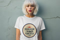 SUMMER VIBES IS MY STYLE | Fun Summer T-Shirt - accurate print preview