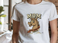 PROUD HORSE MOM EVERY DAY | Funny Equestrian T-shirt - accurate print preview