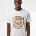 I GUARD MY LUNCH TIME PEACE | Funny Office Life T-Shirt - accurate print preview