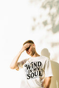 WIND IN MY SOUL | Nautical Vibes T-shirt - accurate print preview