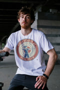 CALM STARTS AT FULL DRAW | Archery T-Shirt for Enthusiasts - accurate print preview