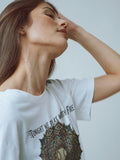 TONIGHT WE PLAY WITH FIRE | Funny Baseball T-Shirt - accurate print preview