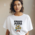 PROUD MAMA OF HOUSE BUNS | Funny Rabbit Mom T-shirt - accurate print preview