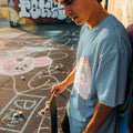 LIVING LIFE IN FULL COLOR | Tattoo & Body Art T-Shirt - accurate print preview