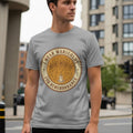 I WEAR MARIGOLDS FOR REMEMBRANCE | Day of the Dead T-shirt - accurate print preview