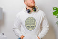 SHEET MUSIC IS MY MAP | Cozy Piano Lover's Hoodie - accurate print preview
