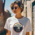 I AM A TABLE TENNIS PLAYER | Sporty Table Tennis T-shirt - accurate print preview
