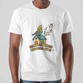 HOME IS WHERE BUDGIES SING | T-shirt for Budgie Owners - accurate print preview