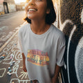 NOSTALGIA HITS ME EVERY TIME | 80s Birthday T-Shirt - accurate print preview