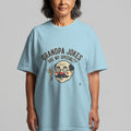 GRANDPA JOKES ARE MY SPECIALTY | Funny Grandpa T-Shirt - accurate print preview