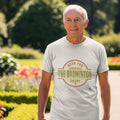 BORN FOR THE BADMINTON COURT | Funny Badminton T-Shirt - accurate print preview