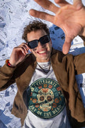 I CELEBRATE DAY OF THE DEAD | Festive Day of the Dead T-shirt - accurate print preview
