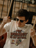 PRE WORKOUT IS MY RITUAL | Fitness T-Shirt for Gym Lovers - accurate print preview