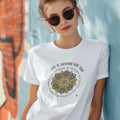 LOVE IS GATHERING HERE TODAY | Bridal Shower T-Shirt - accurate print preview