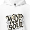 WIND IN MY SOUL | Cozy Boating Hoodie - accurate print preview