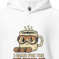 I CAME FOR THE HOT CHOCOLATE | Cozy Snowboarding Hoodie - accurate print preview