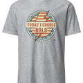 TODAY I CHOOSE BOLD | Stylish T-shirt for Fashion Lovers - accurate print preview