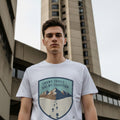 SNOWY TRAILS ARE MY TRADITION | T-shirt for Nature Lovers - accurate print preview