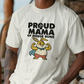 PROUD MAMA OF HOUSE BUNS | Funny Rabbit Mom T-shirt - accurate print preview