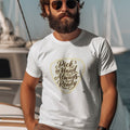 PICK IN HAND ALWAYS READY | Funny Guitar Player T-Shirt - accurate print preview