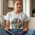 CALM OUTSIDE LOUD INSIDE | Funny Pre-Workout T-Shirt - accurate print preview