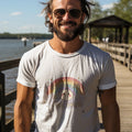 LIVING LIFE IN FULL COLOR | Tattoo & Body Art T-Shirt - accurate print preview
