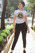 COFFEE FIRST THEN CANTER PLEASE | Equestrian T-shirt - accurate print preview