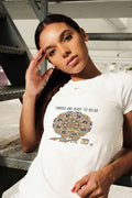 MARRIED AND READY TO RELAX | Funny Honeymoon T-Shirt - accurate print preview
