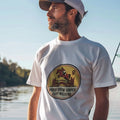 PROUD SHOW JUMPER EVERY WEEKEND | Equestrian T-Shirt for Riders - accurate print preview