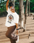 TEAM TIGER ENERGY ALL DAY | Fun Wild Animal T-Shirt - accurate print preview