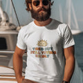 TIRED BUT STILL TRYING KINDLY | Relatable Everyday Humor T-Shirt - accurate print preview