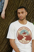 TRAIL RIDER BY HEART | Equestrian Adventure T-Shirt - accurate print preview