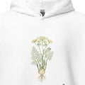 Fennel Botanical Art Hoodie | Vintage Herb Illustration - accurate print preview