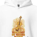 VIOLINIST BY CHOICE DAILY | Cozy Hoodie for Music Lovers - accurate print preview