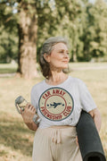 FAR AWAY FRIENDSHIP CLUB | Long Distance BFF T-shirt - accurate print preview
