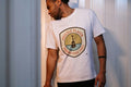UKULELE PLAYER SEEKING GOOD VIBES | Fun T-shirt for Musicians - accurate print preview