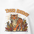 TIGER ENERGY | Wild Animal T-Shirt for Fun Lovers - accurate print preview