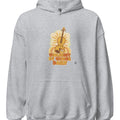 VIOLINIST BY CHOICE DAILY | Cozy Hoodie for Music Lovers - accurate print preview