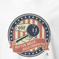 GUTTER BALLS BUILD CHARACTER | Funny Bowling T-Shirt - accurate print preview