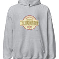 BORN FOR THE BADMINTON COURT | Comfy Badminton Hoodie - accurate print preview