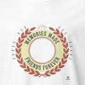 MEMORIES MADE FRIENDS FOREVER | Alumni Pride Graduation T-Shirt - accurate print preview