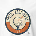 Funny squash slogan for players who know the tin, the scramble, and the chaos of quick indoor rallies - accurate print preview