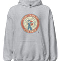 CALM STARTS AT FULL DRAW | Cozy Archery Hoodie - accurate print preview