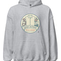 QUIET OUTSIDE WILD INSIDE | Cozy Tattoo Lover Hoodie - accurate print preview