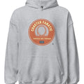 COASTER FANATIC THROUGH AND THROUGH | Cozy Hoodie for Theme Park Lovers - accurate print preview