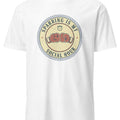 Boxing humor slogan for sparring partners and gym friends who bond through rounds and mitt work - accurate print preview