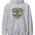 ROUGH SEAS STEADY HANDS | Cozy Hoodie for Boating Lovers - accurate print preview