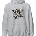 WIND IN MY SOUL | Cozy Boating Hoodie - accurate print preview
